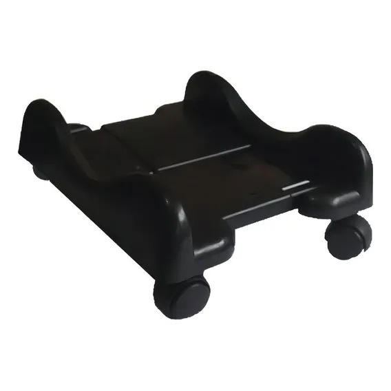 Suporte Para Cpu Ajustável Com Rodas Preto Acrinil 811 Foto 1