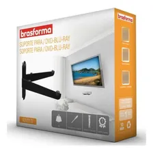 Suporte Para Dvd Brasforma Advd172 cor Preto Foto mini  2