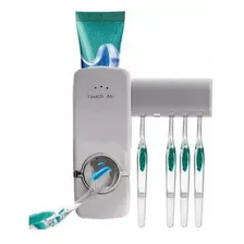 Suporte Para Escova Dispenser De Pasta De Dente Foto  mini 1