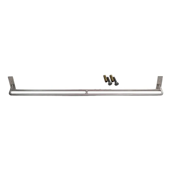 Suporte Para Espeto Grelha Suspenso 60cm Inox Churrasqueira Foto 1