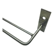 Suporte Para Espeto Grelha Suspenso 60cm Inox Churrasqueira Foto mini 3