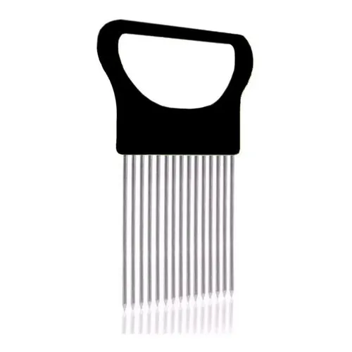 Suporte Para Fatiar Cortar Alimento Cebola Legumes Foto 1