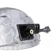 Suporte Para Gopro Em Capacete Tático Com Base Montagem Nvg Foto mini 2