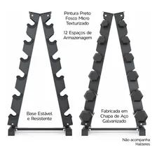 Suporte Para Halter Dumbbell Expositor Torre - 6 Pares Foto mini  2