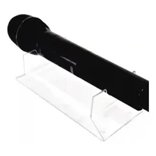 Suporte Para Microfone Em Acrílico Cristal Base Transparente Foto  mini 1