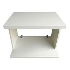 Suporte Para Microondas Simples  Em Mdf - Branco Foto mini  2