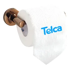 Suporte Para Papel Higienico Parede Banheiro Rose Luxo Foto mini 1
