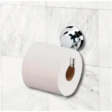 Suporte Para Papel Higiênico Com Ventosa Cromado 4055 Foto mini 2