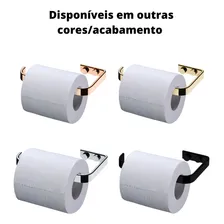 Suporte Para Papel Higiênico De Parede Rosé Gold Future Foto mini 4