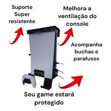 Suporte Para Ps5 Playstation5 Fixar Na Parede Foto mini 2