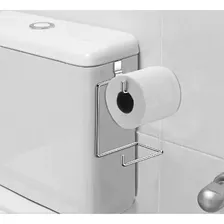 Suporte Para Rolo De Papel Higiênico Duplo Em Bronze Luxo Cor Cromado Foto mini 4