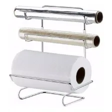 Suporte Para Rolo Papel Toalha/aluminio E Pvc Foto  mini 1
