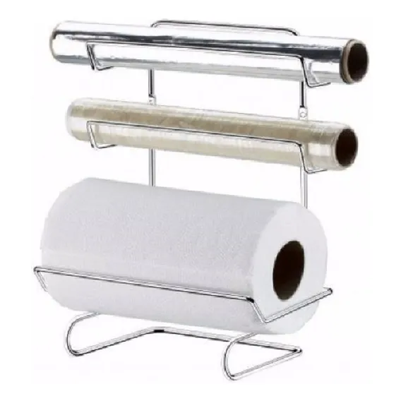Suporte Para Rolo Papel Toalha/aluminio E Pvc Foto 1