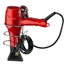 Suporte Para Secador De Cabelos Fixação Ventosa - Cromado Foto mini 1