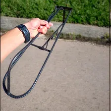 Suporte Para Sela E Arreio Parede Qualidade Garantida Cor Preto Foto mini  2