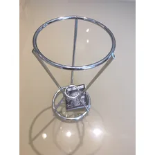 Suporte Para Servir Batata Frita No Cone Metal Cromado Foto mini 4