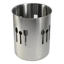 Suporte Para Talheres Inox Pia Escorredor Cozinha Redondo Foto  mini 1