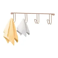 Suporte Para Toalha 4 Ganchos Rose Gold Arthi Foto mini 1