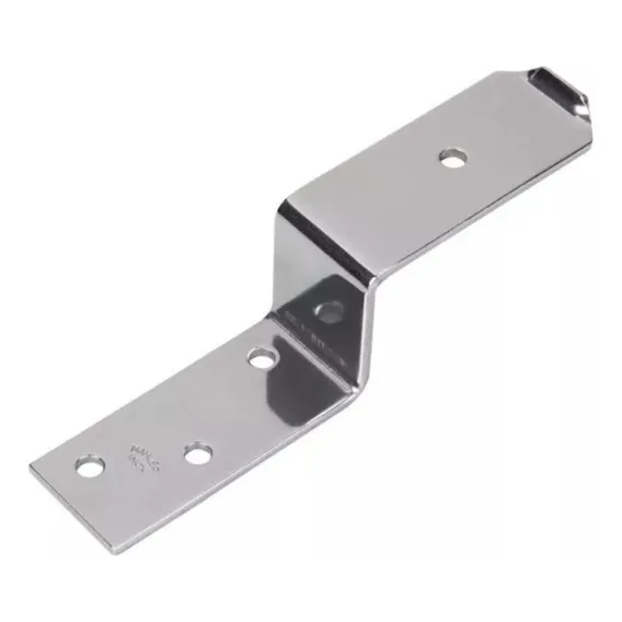 Suporte Para Tranca Aberto Mahler Inox 304 140x30mm Cor Prateado Foto 1