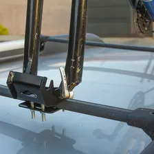Suporte Para Transporte Bicicleta Pelo Garfo - Aço - Preto Foto mini 4