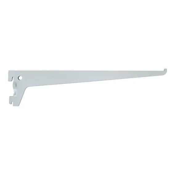 Suporte Para Trilho Cremalheira Prateleira 15cm 30 Unidade Cor Branco Foto 1
