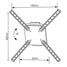 Suporte Para Tv Ou Monitor De 10 Até 55 - Cs0010b Foto mini 4