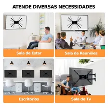 Suporte Para Tv Tri-articulado Lcd Led 26 32 40 42 47 50 55 Foto mini 3