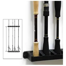 Suporte Para Vara De Pesca Organizador Pesca Plus Foto mini 2