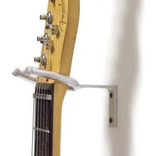 Suporte Para Violão Guitarra Baixo De Parede Bon Blu Branco Foto mini 3