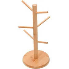 Suporte Para Xícaras Ecokitchen Em Bambu 15x34cm- Mimo Style Foto mini 4