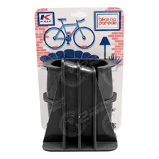 Suporte Parede Anti Risco Horizontal P/ Bicicleta Mtb Speed Cor Preto Foto mini  3