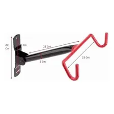Suporte Parede Bike Bicicleta Retrátil Dobrável Emborrachado Foto mini 3