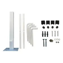 Suporte Parede Branco Forno Microondas Universal Ajustável Foto mini 2