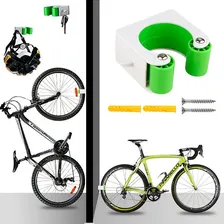 Suporte Parede Chão Bicicleta Tipo Clug Speed Verde Foto mini  2