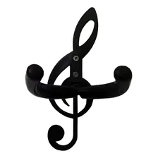 Suporte Parede Forte Violão Guitarra Violino Baixo Clave Sol Foto mini 2