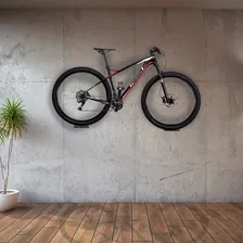 Suporte Parede Inox Para Bicicleta Decora Bike Horizontal Foto mini 2