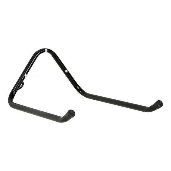 Suporte Parede Para 02 Bicicletas Horizontal E Local Cadeado Cor Preto Foto 1