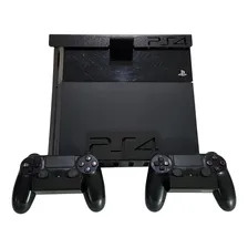 Suporte Parede Play 4 Cor Preto Slim/fat/pro Foto  mini 1