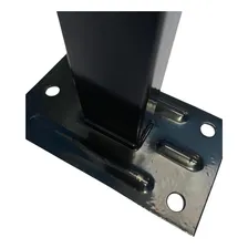 Suporte Parede Preto Forno Microondas Universal Ajustável Foto mini 3