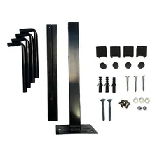 Suporte Parede Preto Forno Microondas Universal Ajustável Foto mini 2