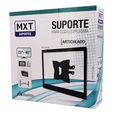 Suporte Parede Tv Articulado De 23 A 40 Mxt - Ar-014ctd Cor Preto Foto mini 3