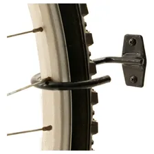 Suporte Parede Vertical Gancho Pendurar P/ Bicicleta Aramado Cor Preto Foto  mini 1