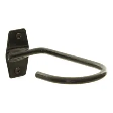 Suporte Parede Vertical Gancho Pendurar P/ Bicicleta Aramado Cor Preto Foto mini  2