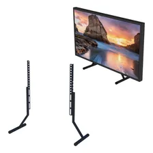 Suporte Pé Para Tv 32 Até 75 - Substitui Base Cor Preto Foto mini 1