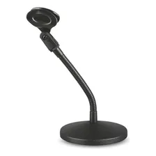 Suporte Pedestal Mesa Para Microfone Base Redonda Gooseneck Foto mini 2