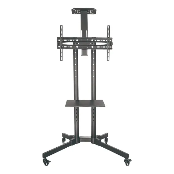 Suporte Pedestal Para Tv Até 65'' Com Bandeja E Rodizio Foto 1