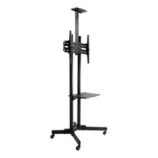 Suporte Pedestal Para Tv Até 65'' Com Bandeja E Rodizio Foto mini 4