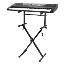 Suporte Pedestal Tripé Apoio Duplo Em X P/ 2 Teclados Pianos Foto mini  2