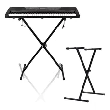 Suporte Pedestal Tripé Apoio Em X Para Teclado Piano Digital Foto  mini 1