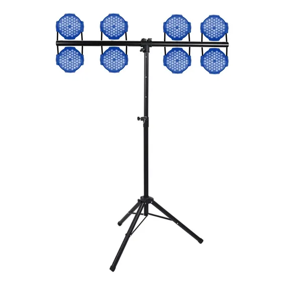 Suporte Pedestal Tripé P/ Iluminação Profissional Dj Em T Foto 1
